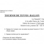 tennis ballon