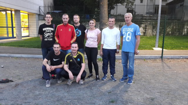 Demifinalistes pétanque Olc 2017