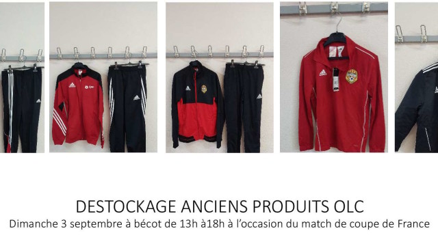 DESTOCKAGE ANCIENS PRODUITS OLC